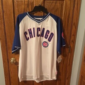 Stitches Chicago White and Blue Jersey